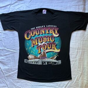 VTG 90s Single Stitch Country Music T-shirt
